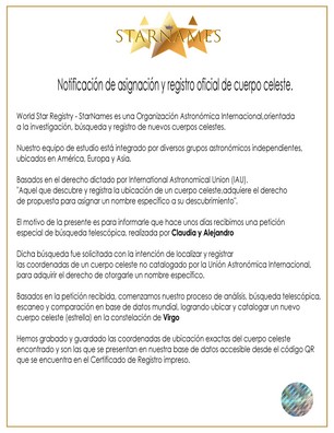 Carta de Bienvenida